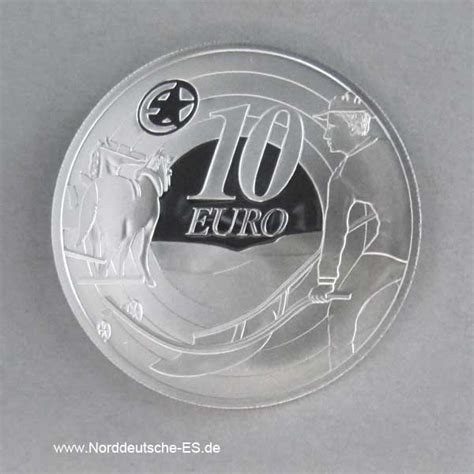 Irland 10 Euro Silbermünze 2009 Gedenkmünze Zertifikat OVP NES