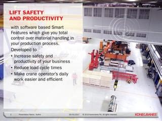 Konecranes Smart Features | PPT