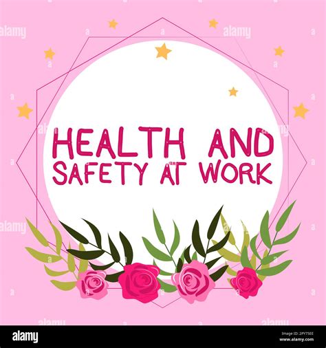 Conceptual Caption Health And Safety At Work Business Showcase Secure