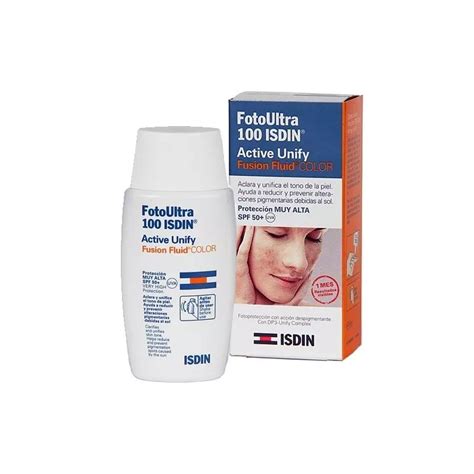 ISDINCEUTICS Écran Solaire Active Unify Fusion Fluide Teinté SPF50