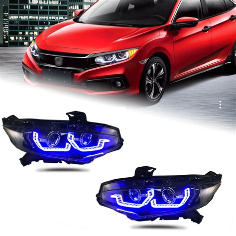 AKD Car Styling For Honda CIVIC X G10 LED Headlight 2016 2020 Civic X