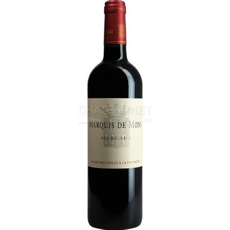 Ch Marquis De Mons 2015 Margaux Rouge 75cl La Cave Cdiscount