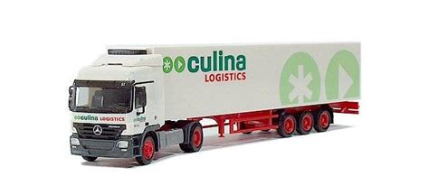 Herpa Mercedes Benz Actros L Koffer Sattelzug Culina 274982