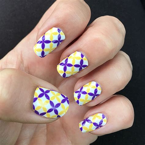 Minnesota Vikings Football Nail Art Ideas Designs Spirit Wear Nail