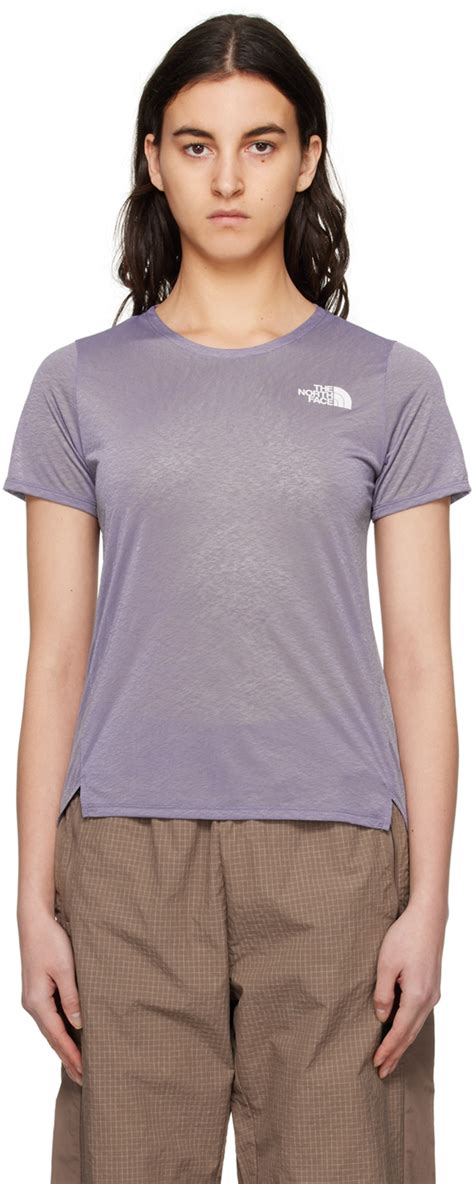 Purple Sunriser T Shirt By The North Face On Sale