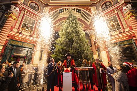 Leadenhall Market's Christmas Lights Switch-On Date Announced