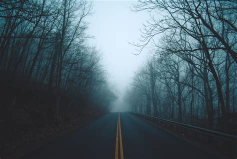 Foggy Road Oc 6000 X 4000 Rwallpapers