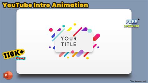 59 [powerpoint] Create Beautiful Intro Animation In Powerpoint🔥🔥🔥