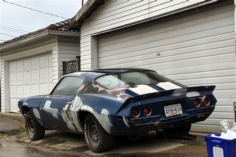 Old Parked Cars Vancouver: 1971 Chevrolet Camaro SS