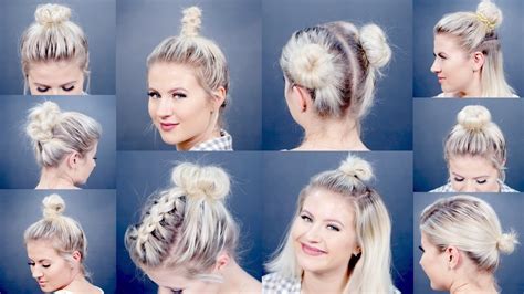 Top 100 + Cute bun ideas for short hair - polarrunningexpeditions