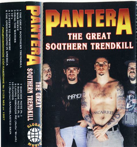 Pantera - The Great Southern Trendkill (1997, Cassette) | Discogs