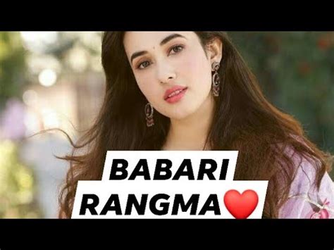 BABARI SONG BABARI RANG MA RANGIYARA Lovesong Babari YouTube