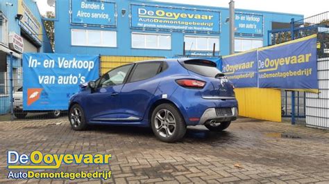 Renault Clio Iv Dci Fap Schrottauto Metallic Blau