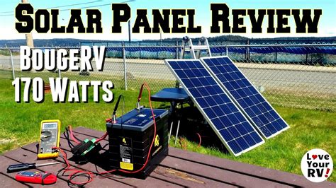 Bougerv Watt Solar Panel Review Youtube