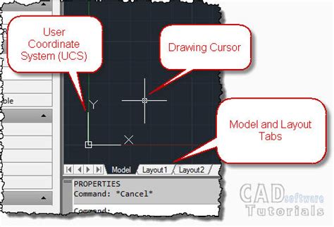 The Autocad Window A Quick Overview Cad Software Tutorials