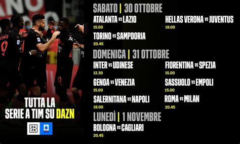 Dazn Serie A Diretta A Giornata Palinsesto Telecronisti