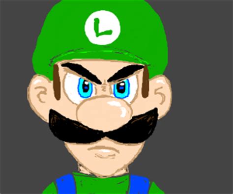 Luigi's Death Stare - Drawception