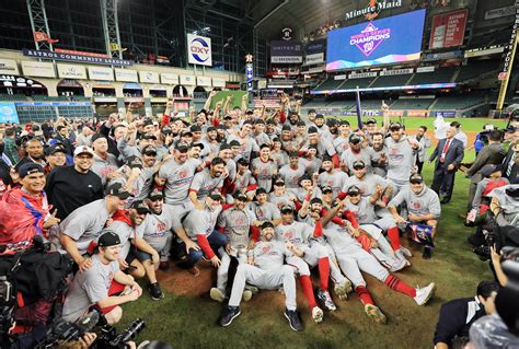 Los Nationals Son Campeones De La Serie Mundial Deportes Tvc