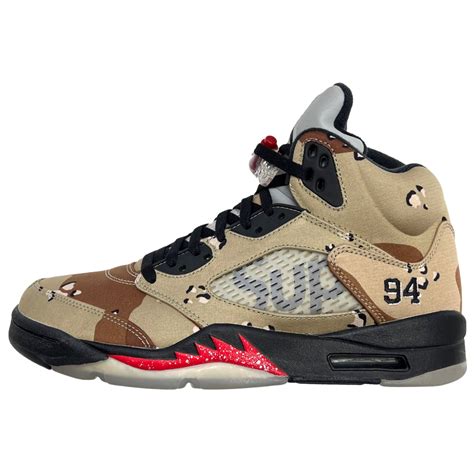 Nike Air Jordan 5 Supreme Camo Desert Camo – ChillyKicks