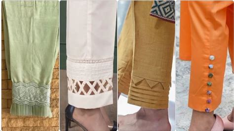 Very Beautiful Latest Trousers Shalwar Poncha Plazo Pants Designs