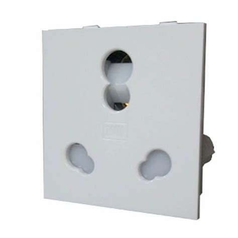 White 16 Anchor Modular Socket At Rs 184 Piece Electric Socket In