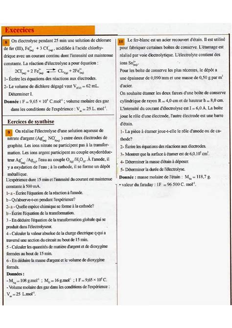 Solution Exercice Solution Transformation Forc E Studypool