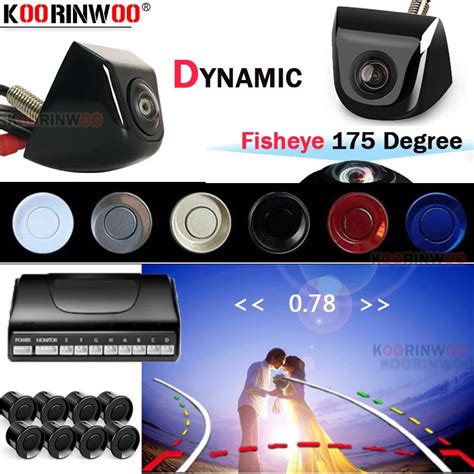 Koorinwoo Parkmaster Wide Angle Fisheye Dynamic Trajectory Camera