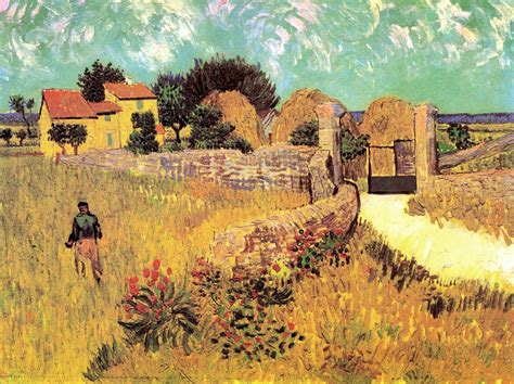 Farmhouse In Provence 1888 Vincent Van Gogh