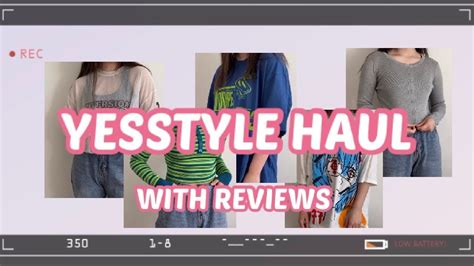 Yesstyle Try On Haul With Honest Reviews Youtube