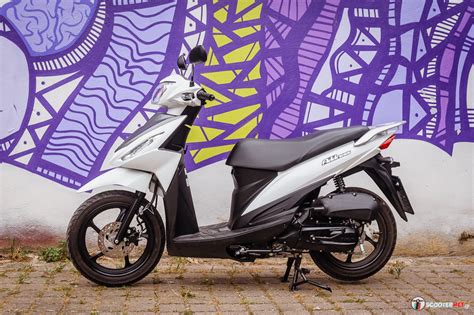 SUZUKI ADDRESS UK 110 Πλήρης Δοκιμή SCOOTERNET