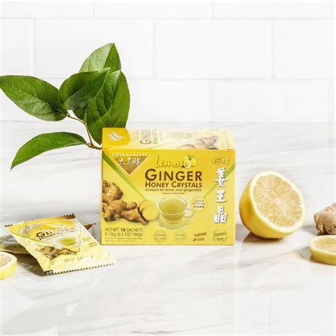 A Citrus Twist Ginger Honey Crystals With Lemon Prince Of Peace Ginger