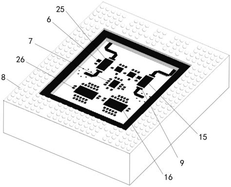 基于HTCC工艺的大功率多通道多芯片3D立体封装结构的制作方法