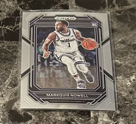 2023 24 Panini Prizm Draft Rookie Markquis Nowell 5 Kansas State Pack