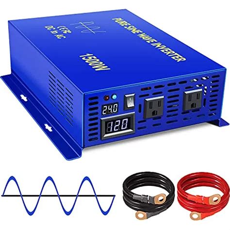 Inversor De Corriente Onda Sinusoidal Pura De W Cuotas Sin