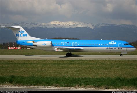 PH OFP KLM Cityhopper Fokker 100 F28 Mark 0100 Photo By Thierry Fuchs