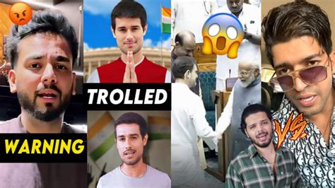 Elvish Yadav ANGRY WARNING To Him Dhruv Rathee Trolled His Reply