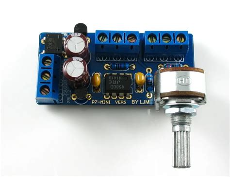 Ac V V V P Mini Preamplifier Finished Board Jrc D Op Low