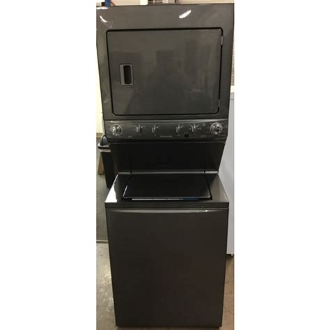 Brand New 27 Frigidaire Stacked He Washer And Electric Dryer Unitized