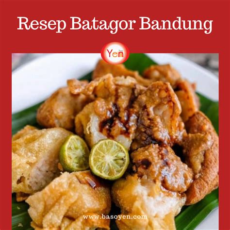 Resep Batagor Khas Bandung | Baso Yen