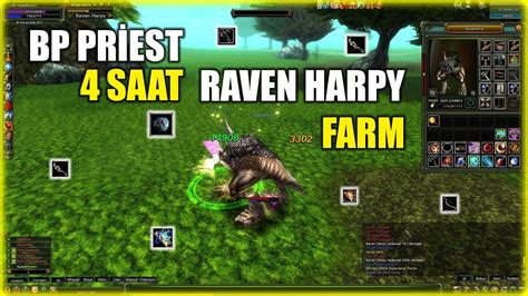 REZALET Knight Online BP Priest 4 Saat Genieli Raven Harpy Farm YouTube