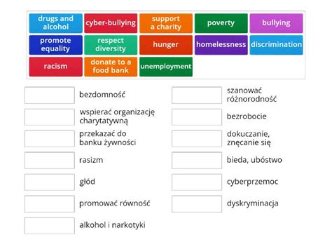 How to be a good citizen - Match up