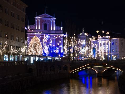 Ljubljana Weihnachtsmarkt