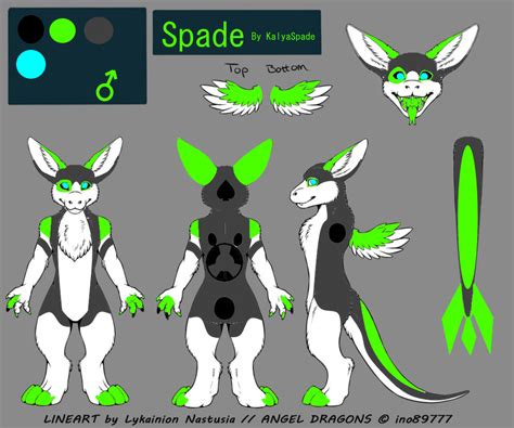 Lykainion Angel Dragon Fursona Sheet By Kalyaspade On Deviantart