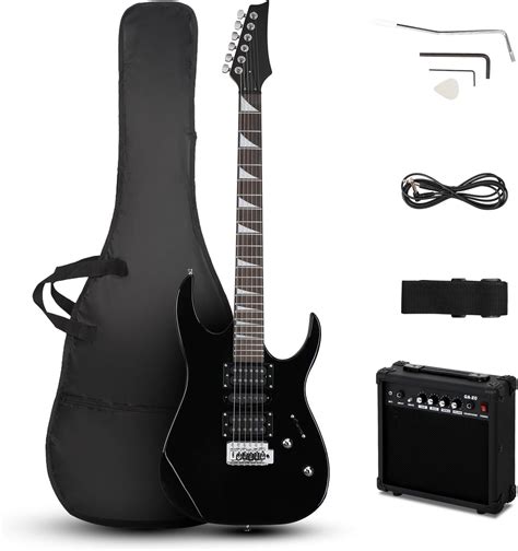 Amazon GLARRY Full Size Electric Guitar For Beginner With And