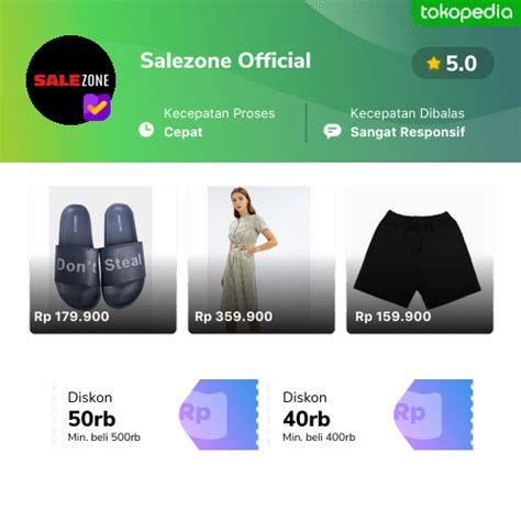 Salezone Official Produk Resmi Terlengkap Gopaylater Cicil