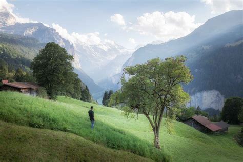 View of Lauterbrunnen Valley - John Wisdom Interlaken Photographer