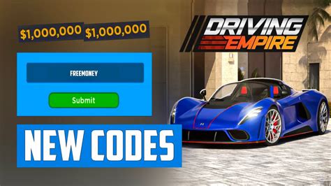 NEW ALL WORKING CODES FOR DRIVING EMPIRE JANUARY 2024 ROBLOX DRIVING