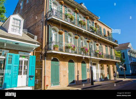 French Quarter Architecture New Orleans Louisiana United States