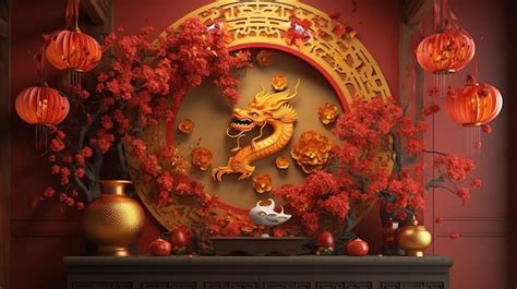 Premium Ai Image Illustration Happy Chinese New Years