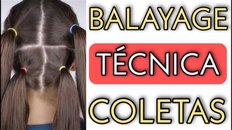 Balayage T Cnica De Coletas Color Caramelo Youtube